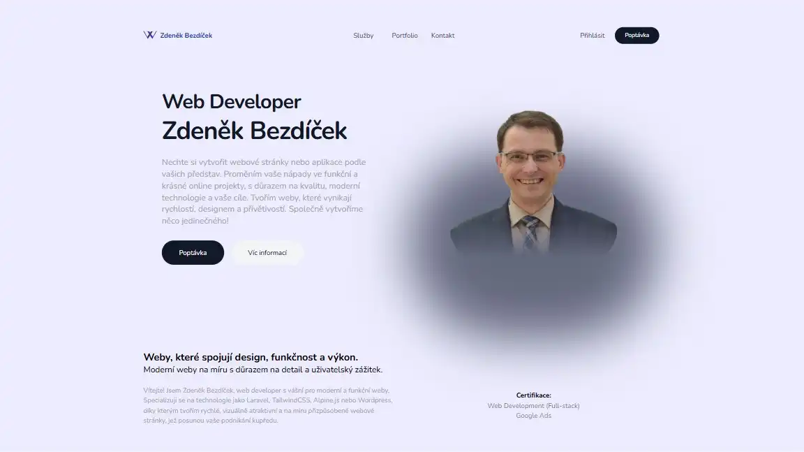 Web portfolio.vypij.cz